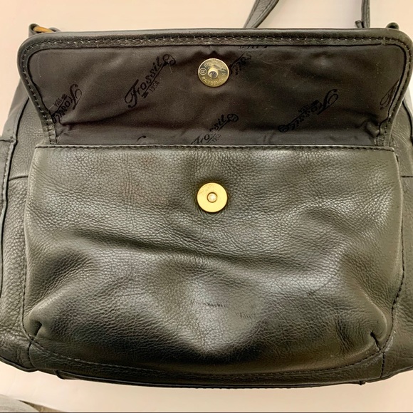 Fossil Vintage Leather Handbag - Picture 14 of 16